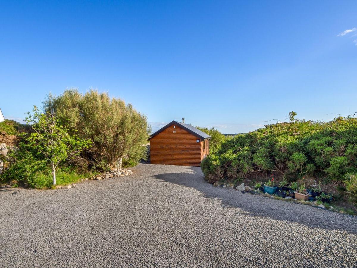 Seaside Log Cabin, Carna Villa Luaran gambar
