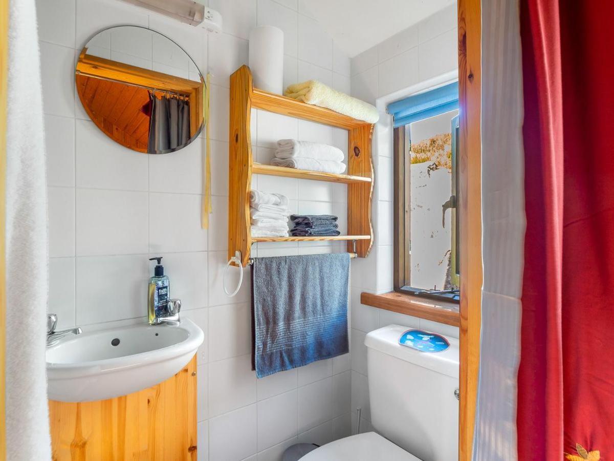 Seaside Log Cabin, Carna Villa Luaran gambar