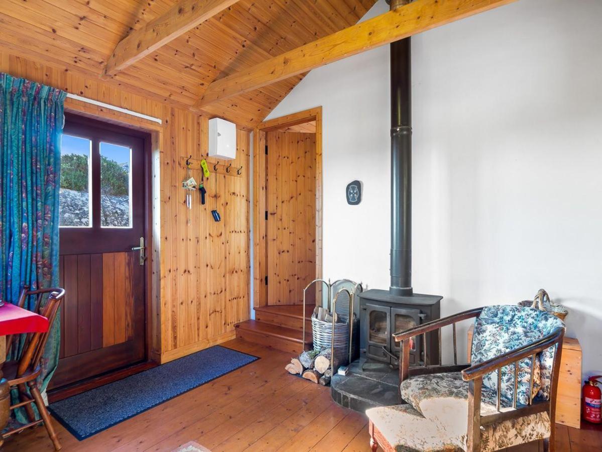 Seaside Log Cabin, Carna Villa Luaran gambar