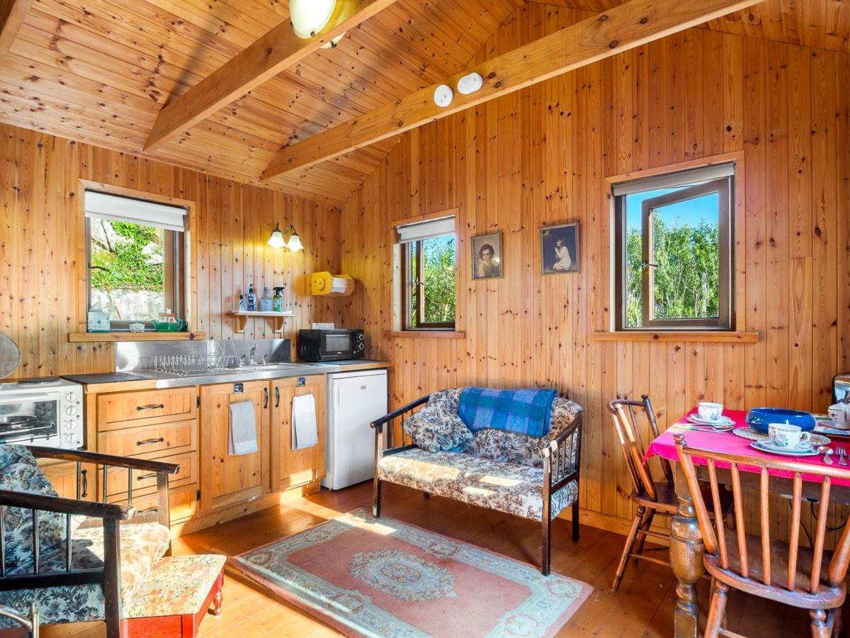 Seaside Log Cabin, Carna Villa Luaran gambar