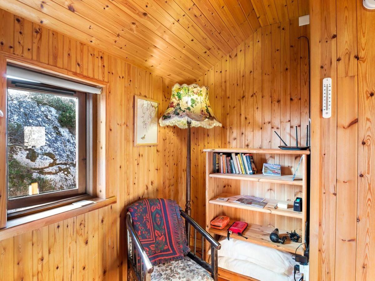 Seaside Log Cabin, Carna Villa Luaran gambar
